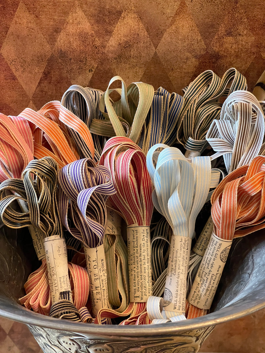 Striped Paper Ribbon Striped Ribbons – Monahan Papers
