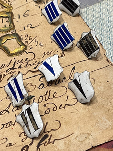 Enamel French Enamel Numbers