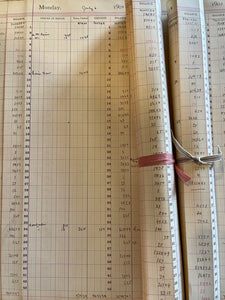 Antique Ledger Paper - EXTRA LARGE
