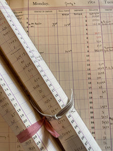 Antique Ledger Paper - EXTRA LARGE