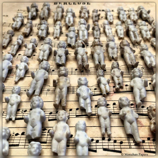 0.80" - 1.9" Vintage German Frozen Charlotte's