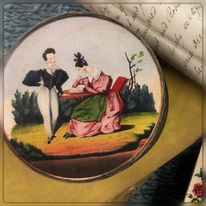French and English Candy and Milliner's Paper Mache Boxes