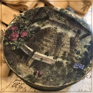 3" Bee Hive Paper Mache Round Boxes