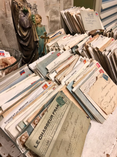 Vintage Letter Bundles in envelopes in sets of 5