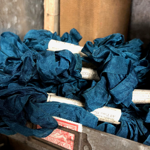 Distressed Aged Twilight Ribbon Approximately 5 yards